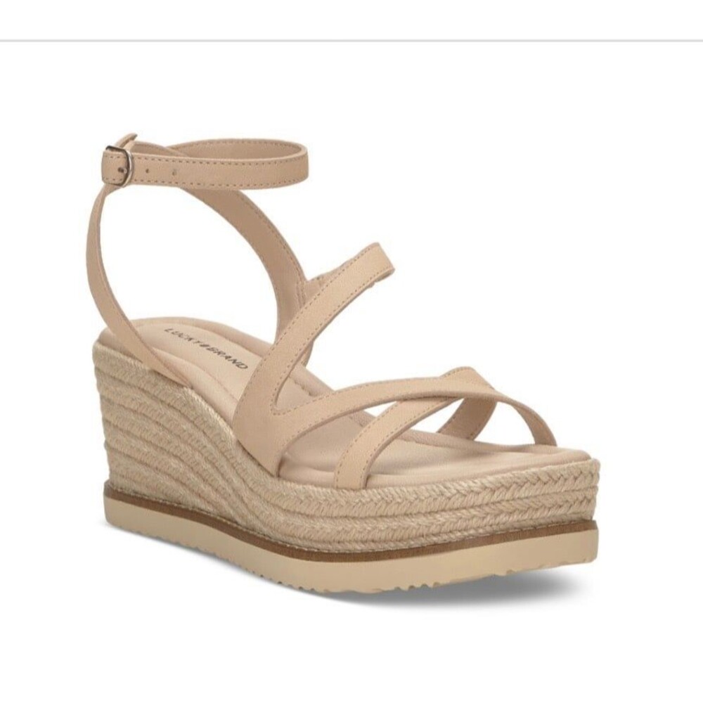 Lucky Brand Carolie Strappy Espadrille Wedge Sandals Size 11M New